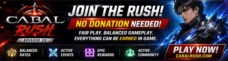 CABAL RUSH - NO DONATION NEEDED