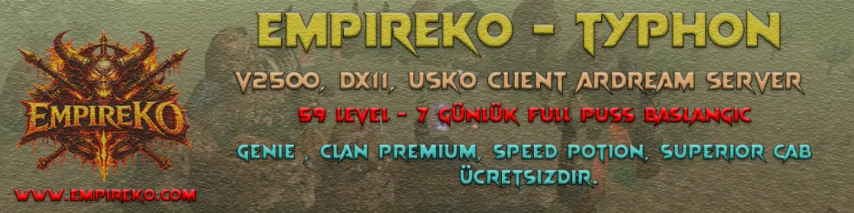 EmpireKO-Typhon V2500 - DX11 - Usko Client Ardream Serve